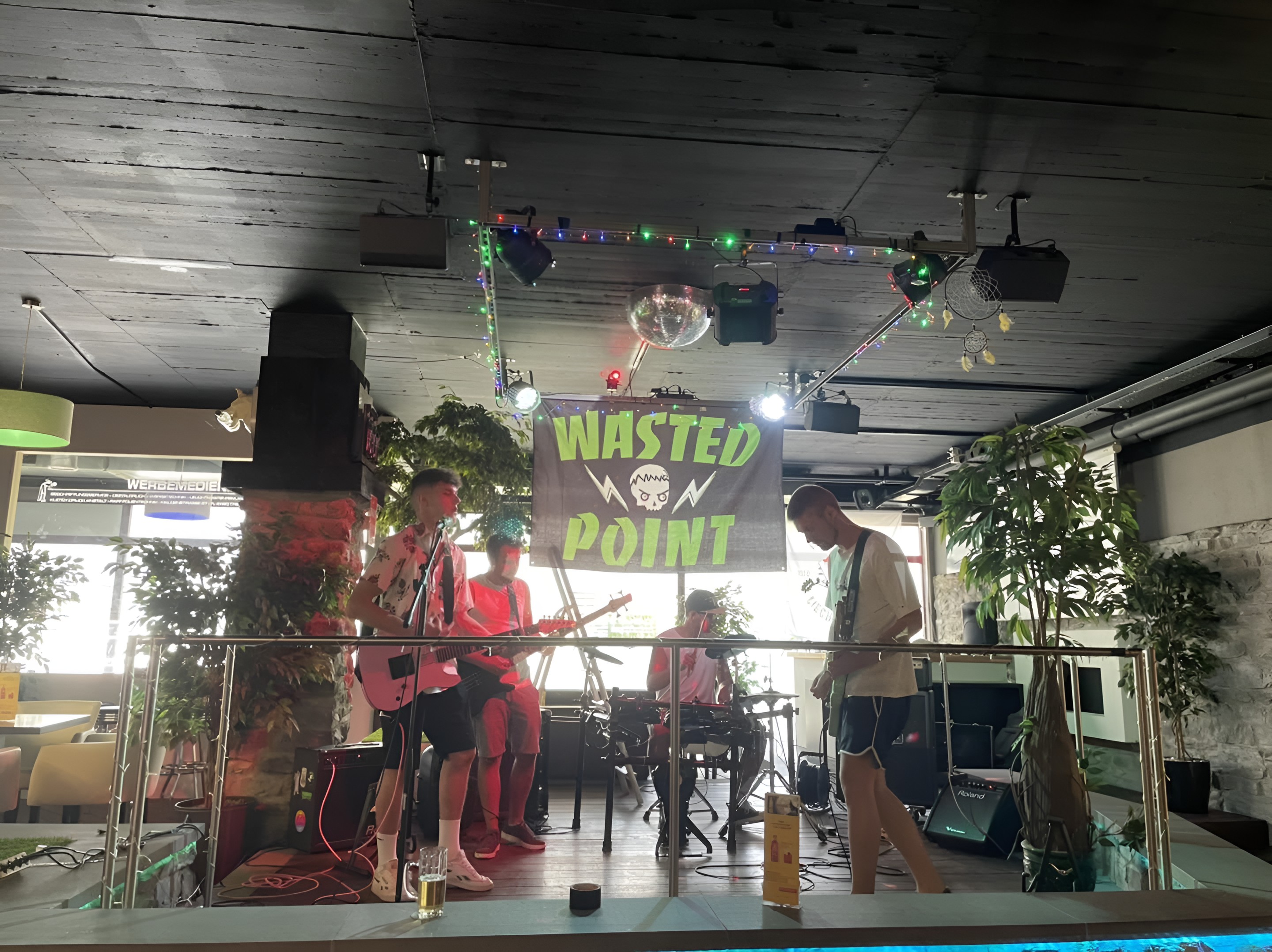 Live-Musik bei einem Event im Take5